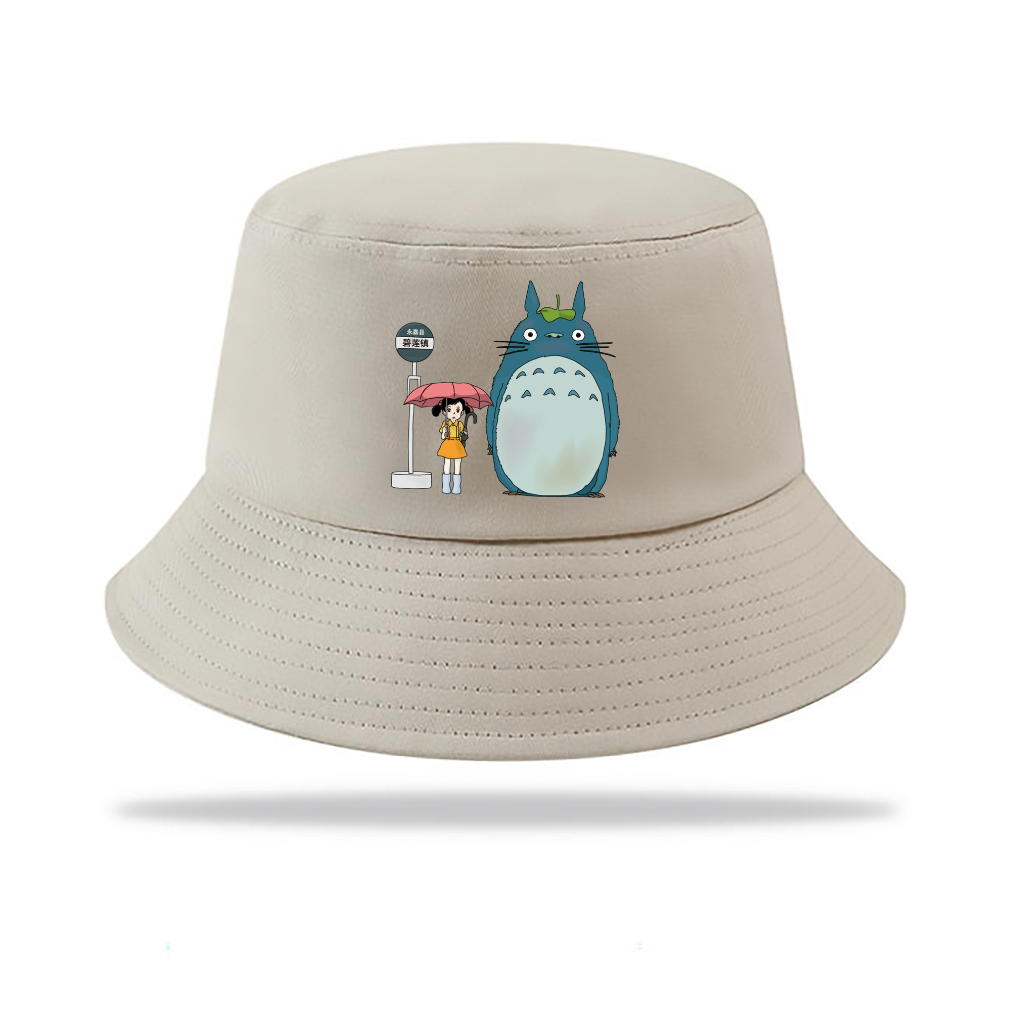 （画像用） となりのトトロ 草壁メイ 草壁サツキ My Neighbor Totoro Satsuki Kusakabe Mei Kusakabe アウトドア日除けバケットハット